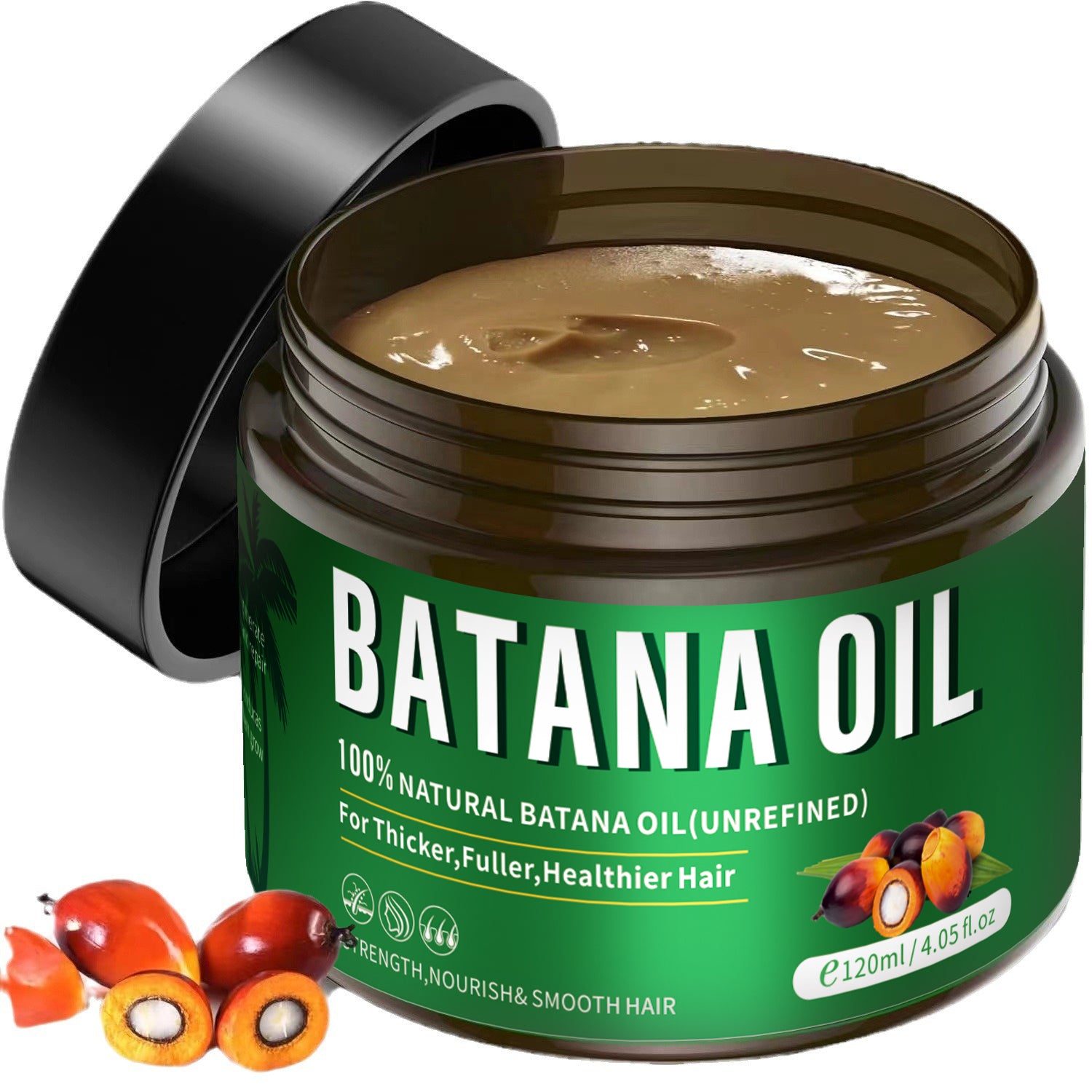 Hot Sales Organic Batana Butter Treatment Hair Growth Moisturizing Repair Damaged Growth Oil for Hair Grow Care Batana Oil