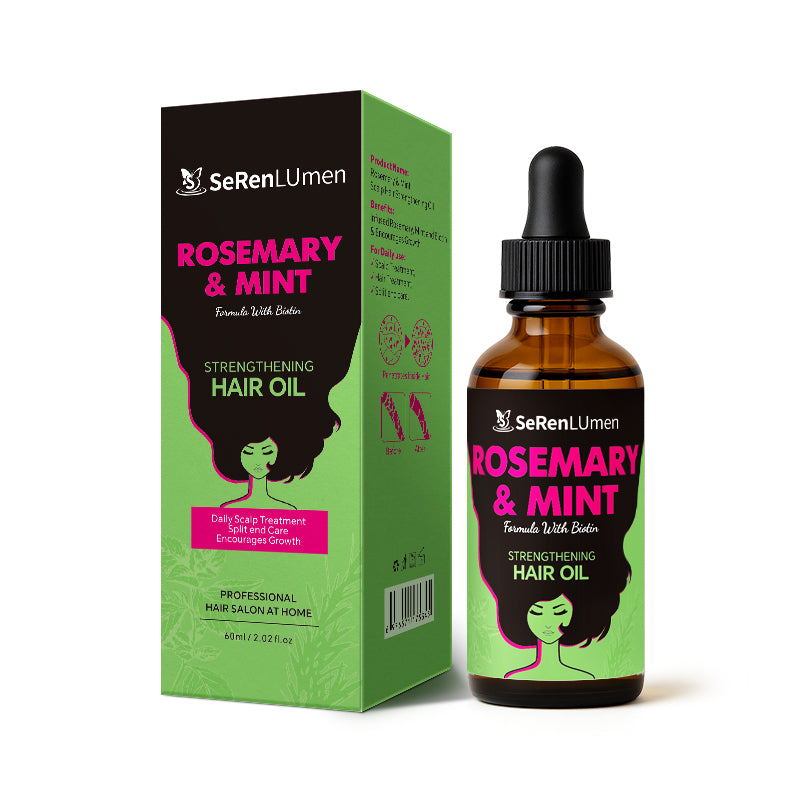 Rosemary Loss Natural Herbal Organic Repair Serum Boosting Serum Hair Treatment Hair Essential Oil Peppermint Hair Growth Oil