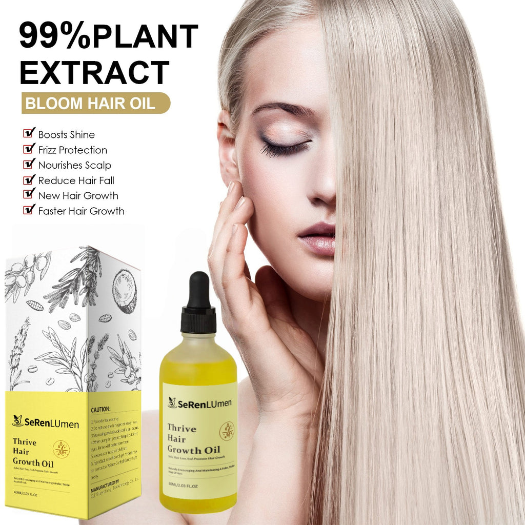 Pure Natural Organic Rosemary Castor Oil Serum Private Label Essential Scalp Hair Care Oil for Hair Growth Nourishing Oil