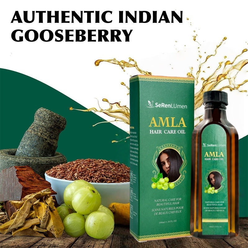 Private Label Amla Oil Indian Organic Thrive Hair Repairing Products Gooseberry Oil Moisturizing for Hair Care Treatment