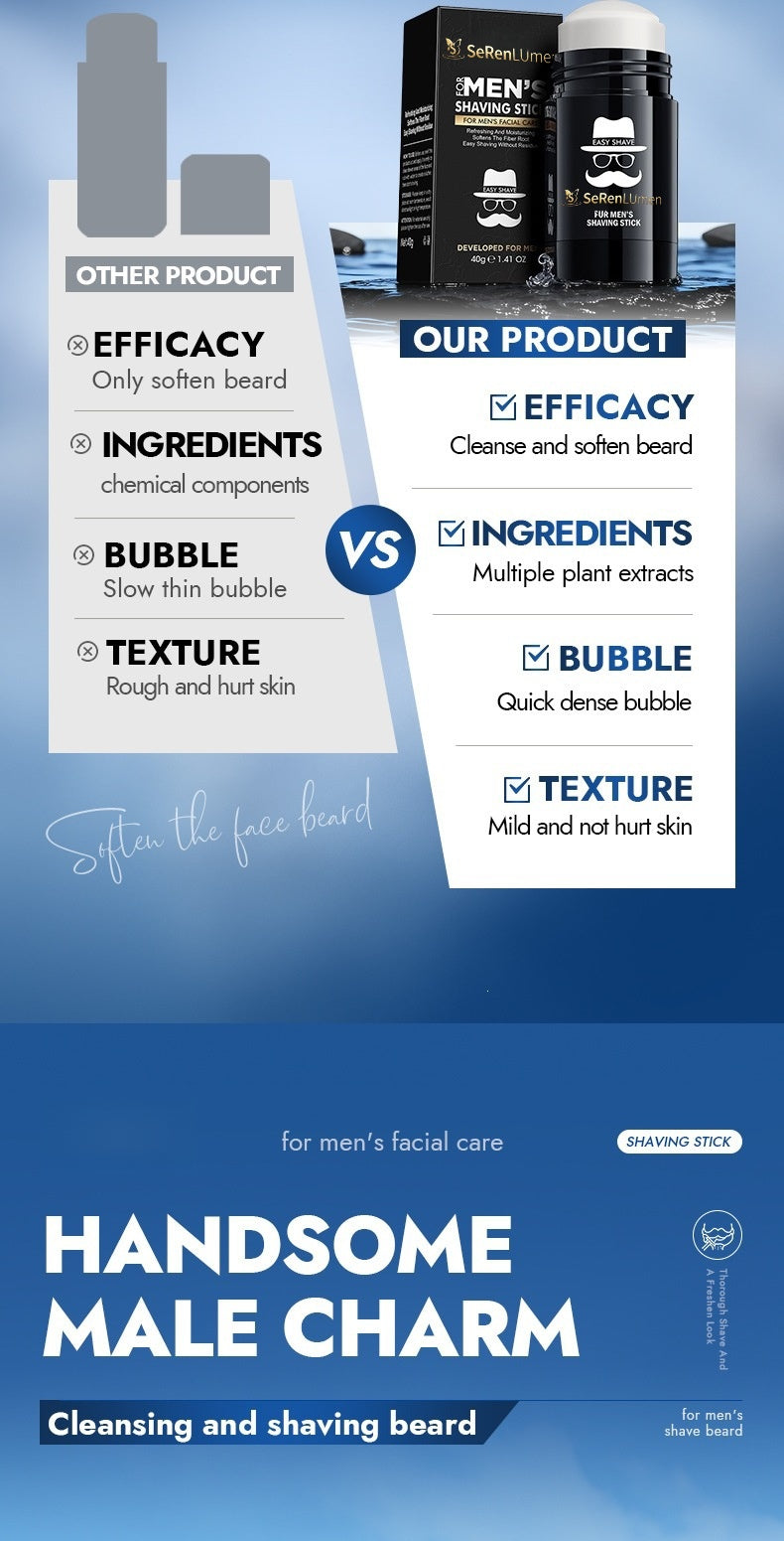 Factory Private Label Shaving Foam for Men Clean and Moisturizing Beard Shaving Cream Face Beauty Skin Care Products