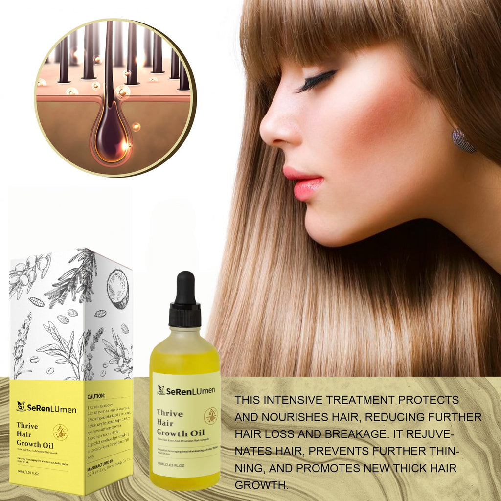 Pure Natural Organic Rosemary Castor Oil Serum Private Label Essential Scalp Hair Care Oil for Hair Growth Nourishing Oil