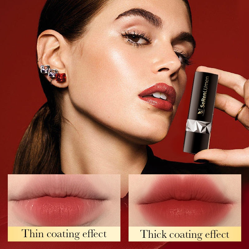 Vegan Matte Lipstick, Long Lasting Non-Drying Lip Stick, Rich Color Pigment, Cruelty-Free Beauty Lip Makeup for Daily & Party