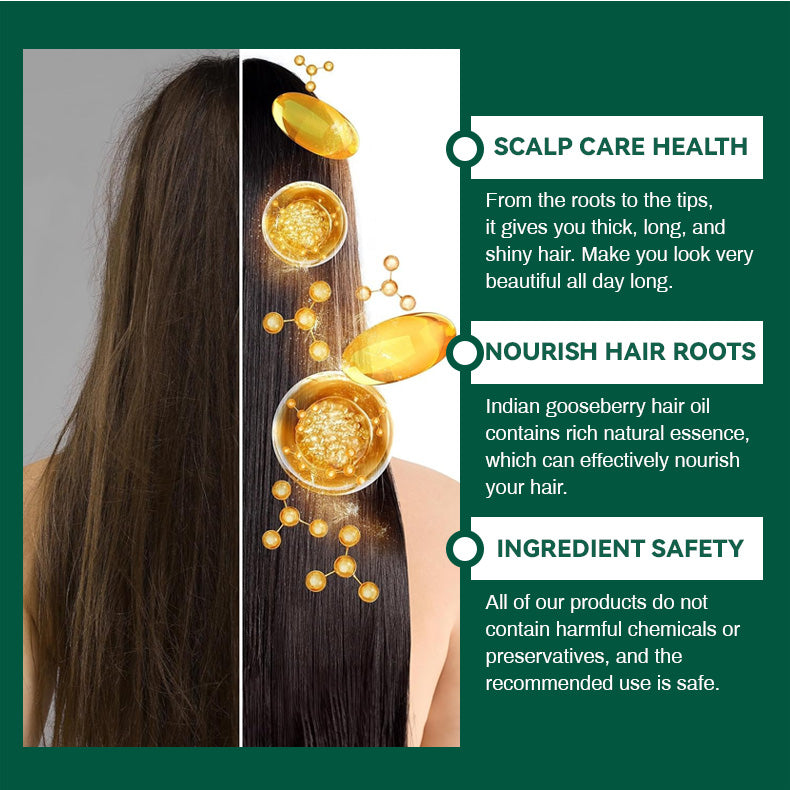Private Label Amla Oil Indian Organic Thrive Hair Repairing Products Gooseberry Oil Moisturizing for Hair Care Treatment