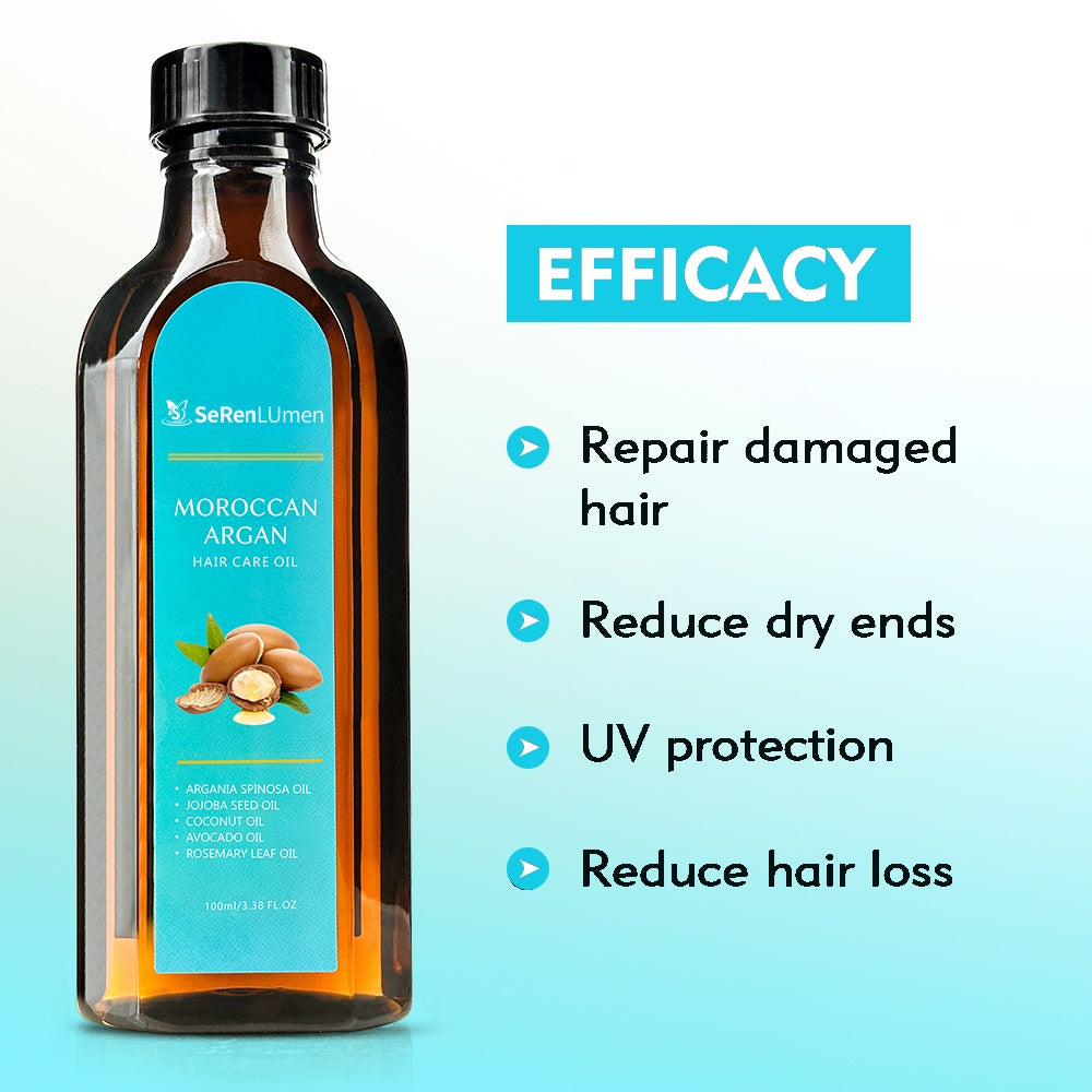 Organic Morocco Hair Care Essential Oil Genuine Goods Improve Frizzy Hair Dry Soft Repair Fragrance Hair Growth Essential Oil