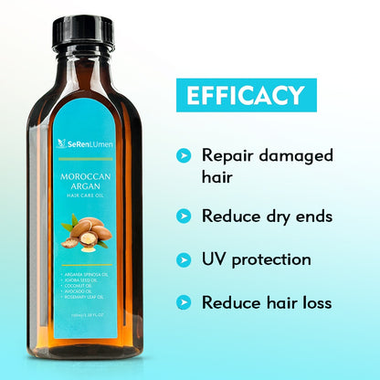 Organic Morocco Hair Care Essential Oil Genuine Goods Improve Frizzy Hair Dry Soft Repair Fragrance Hair Growth Essential Oil