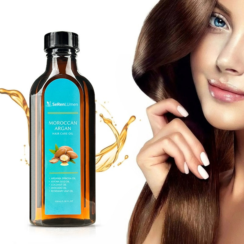 Organic Morocco Hair Care Essential Oil Genuine Goods Improve Frizzy Hair Dry Soft Repair Fragrance Hair Growth Essential Oil