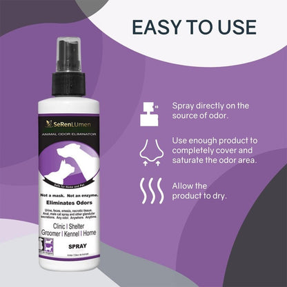 Stop Masking, Eliminate Odors! Pet-Safe Enzymatic Deodorizer for Dog & Cat Urine Smell