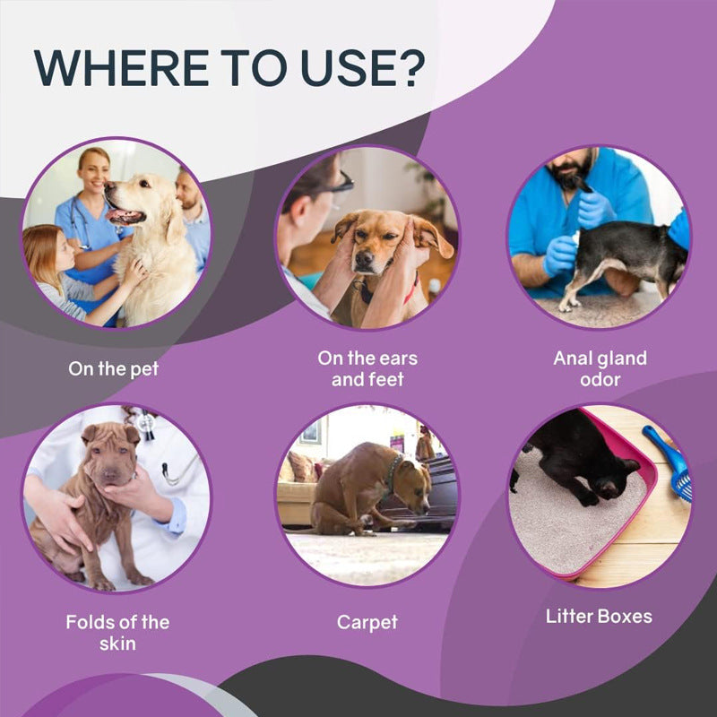 Stop Masking, Eliminate Odors! Pet-Safe Enzymatic Deodorizer for Dog & Cat Urine Smell