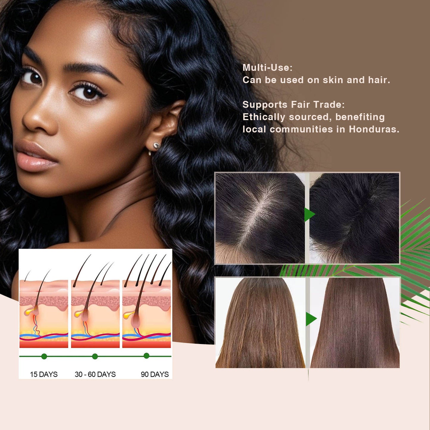 Wholesale Organic Hair Strengthening Growth Oil Cream 100 Percent Unrefined Pure Nourishing Batana Oil for Hair Care
